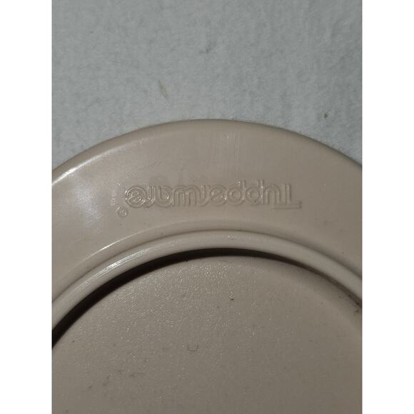 Vintage Tupperware Butter Dish Rose Pink White 2320-A & 2320A-3 T2 - Picture 5 of 6